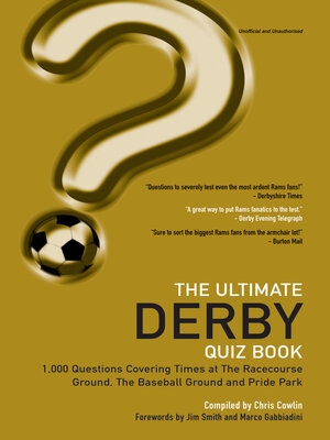 cover image of The Ultimate Derby Quiz Book